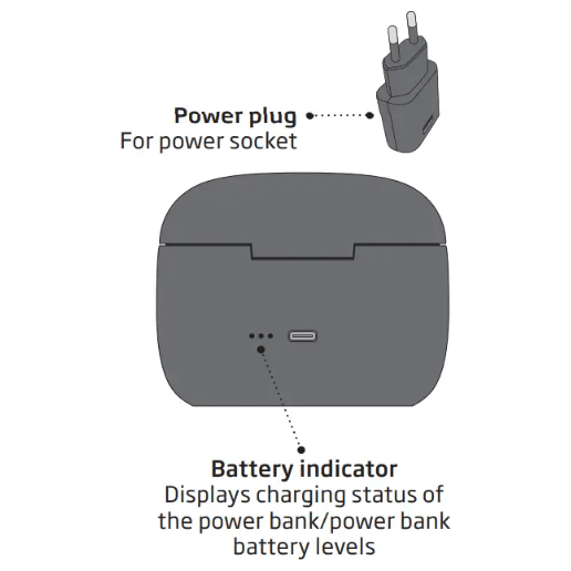 Oticon SmartCharger 1.0 for Oticon miniRITE - R Hearing Aid Models - Alpha Clinics