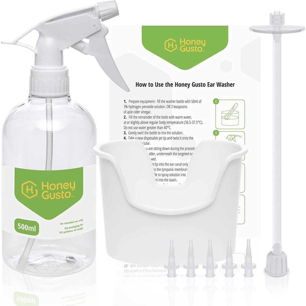 Ear Wax Removal Kit by Honey Gusto - Alpha Clinics