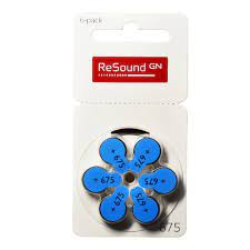 GN ReSound Hearing Aid Batteries Size 675 - 10 Pack (60 Cells) - Alpha Clinics