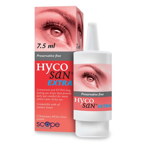Hycosan Extra Preservative Free Eye Drops - Alpha Clinics