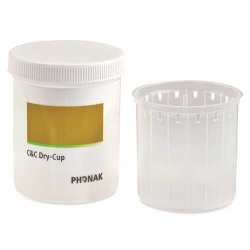 Phonak C&C Hearing Aid Drying Beaker - Alpha Clinics