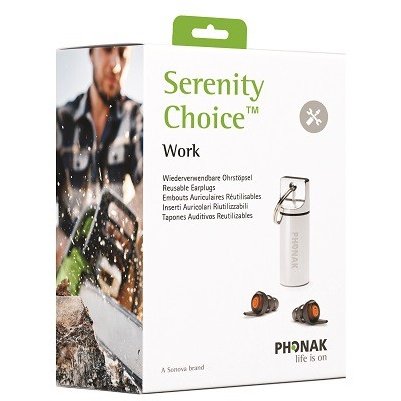 Phonak Serenity Work Reusable Earplugs - Alpha Clinics