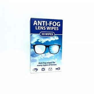 SO No Fog Glasses Lens Cleaning Wipes - 30 Pack - Alpha Clinics