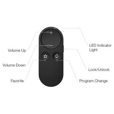 Starkey Starlink 2.4GHz Remote Control 2.0 for Genesis AI, Evolv AI, Livio Edge AI, Livio AI and Livio hearing aids - Alpha Clinics