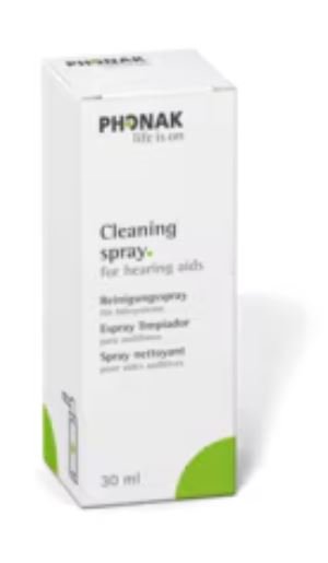 Phonak Hearing Aid Cleansing Spray 30ml - Alpha Clinics