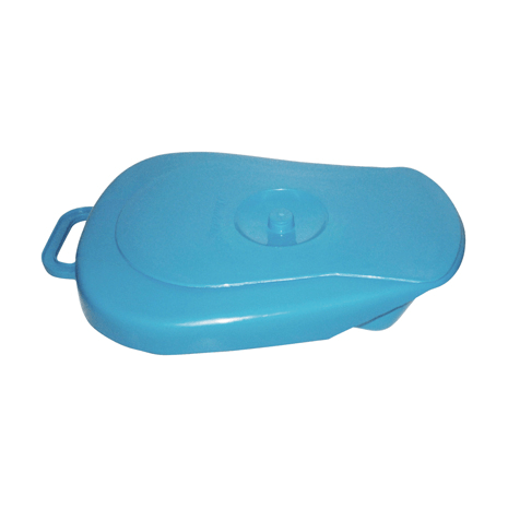 Plastic Bedpan with Lid 2.5L Capacity - Alpha Clinics