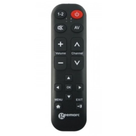 Geemarc Easy TV15 TV Remote with 15 Large Buttons - Alpha Clinics