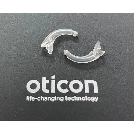 Oticon Standard Ear Hooks 2pk – for Oticon REAL, MORE, PLAY PX & Zircon - Alpha Clinics
