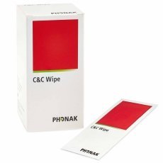 Phonak C&C Line Hearing Aid Cleansing Tissues (Box of 25) - Alpha Clinics