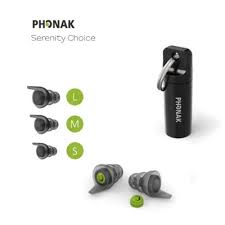 Phonak Serenity Choice Hunting & Shooting Reusable Earplugs - Alpha Clinics