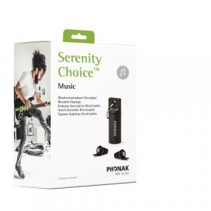 Phonak Serenity Music Reusable Earplugs - Alpha Clinics